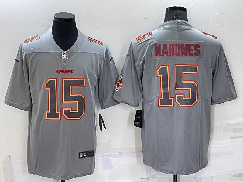 Men's Kansas City Chiefs Patrick Mahomes LOGO Grey Atmosphere Fashion Vapor Untouchable Stitched Limited Jersey,We sell and wholesale Men's Kansas City Chiefs Patrick Mahomes LOGO Grey Atmosphere Fashion Vapor Untouchable Stitched Limited Jersey on line form chian!
